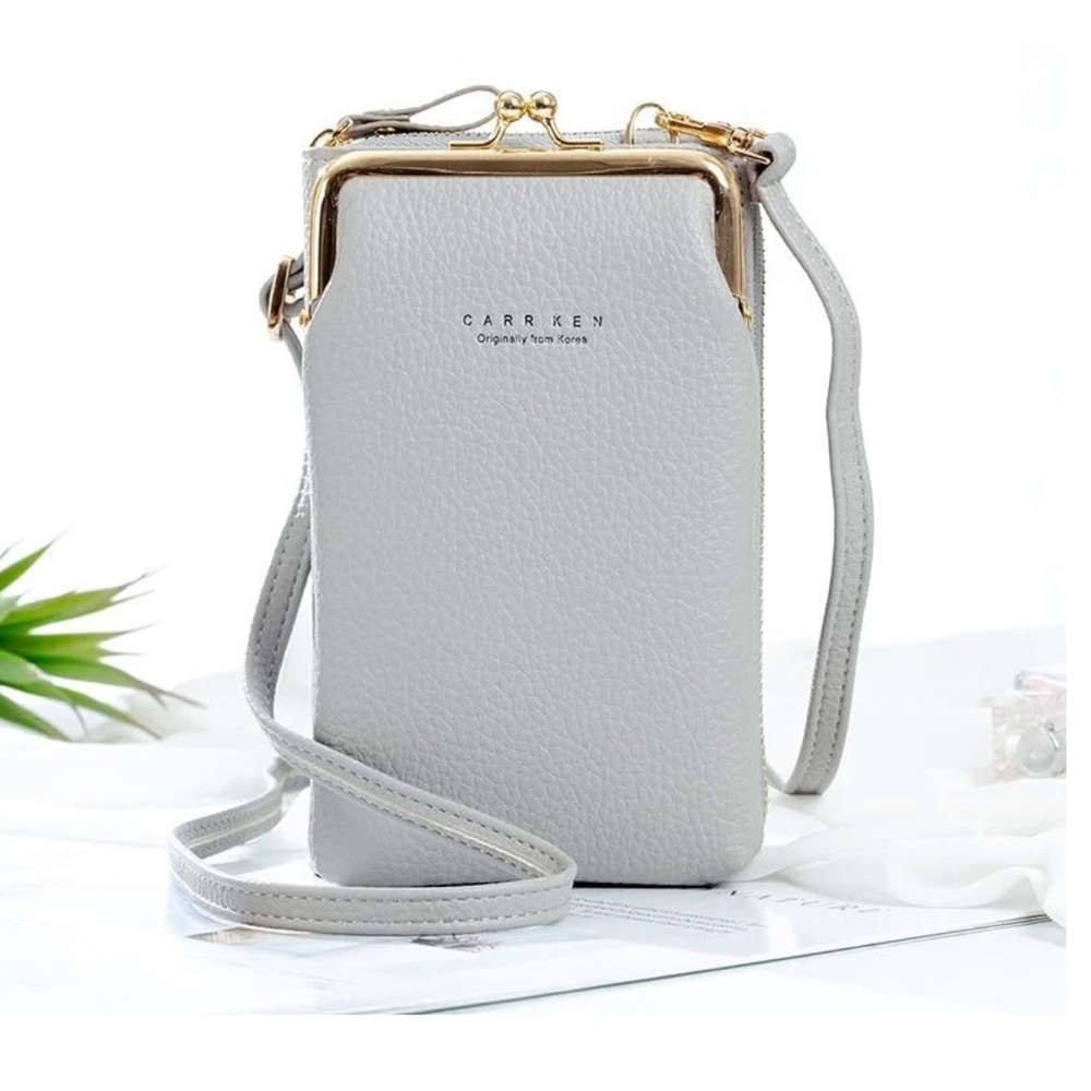 Carr by Ken The Chic handmade leather shoulder bag. Originally From Korea